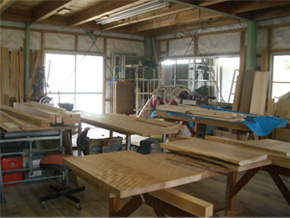 会社概要〕奈良県宇陀市の坂口建具工芸。木をつかった建具、家具、襖